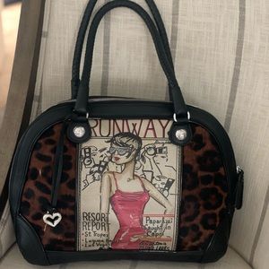 Brighton Runway Cheetah handbag